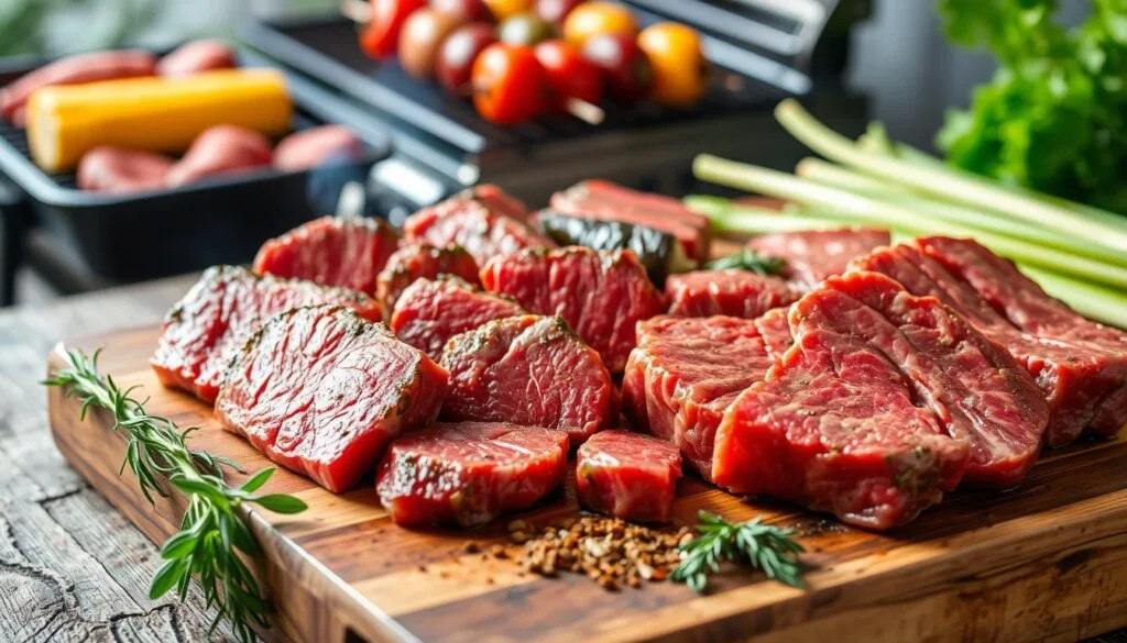 Beef cuts for kabobs Beef cuts for kabobs