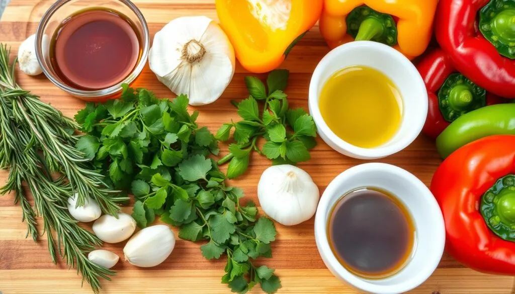 Marinade ingredients Marinade ingredients