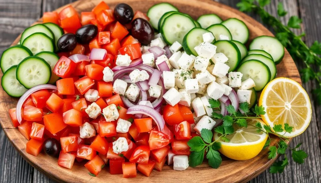 Mediterranean Cucumber Salad Ingredients Mediterranean Cucumber Salad Ingredients