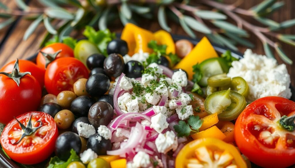 Mediterranean Salad Ingredients Mediterranean Salad Ingredients