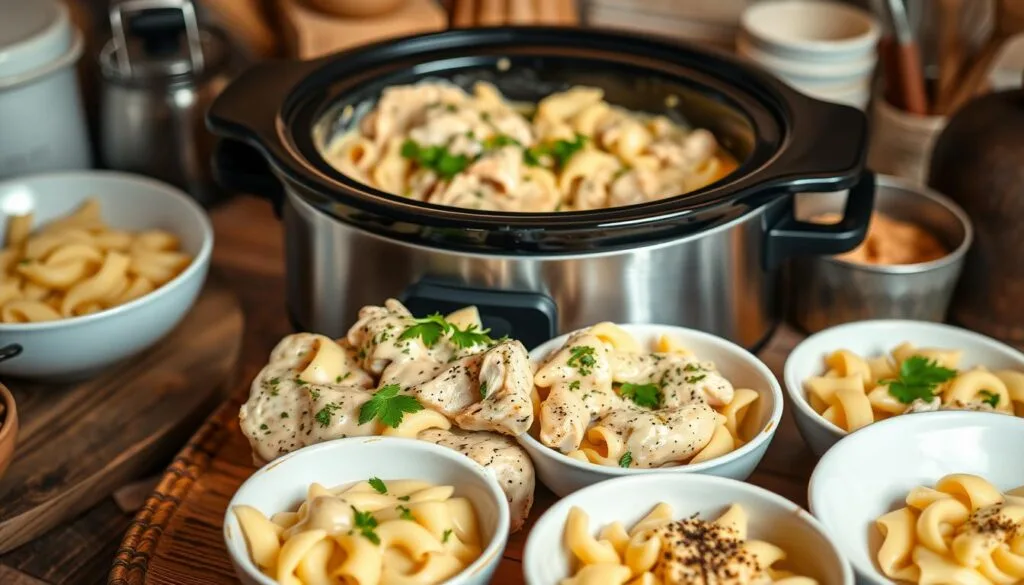 Slow Cooker Chicken Stroganoff Slow Cooker Chicken Stroganoff