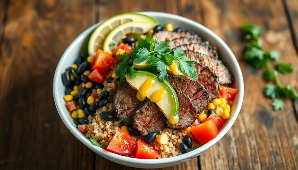 Steak and Quinoa Southwestern Salad Steak and Quinoa Southwestern Salad
