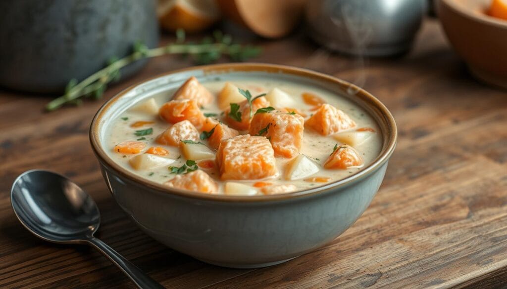 salmon chowder salmon chowder