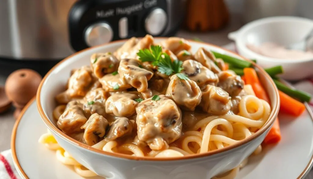 slow cooker chicken stroganoff slow cooker chicken stroganoff