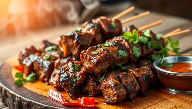 Beef skewers