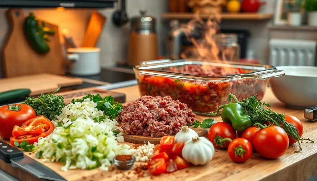 Easy Beef Casserole Preparation Steps Easy Beef Casserole Preparation Steps