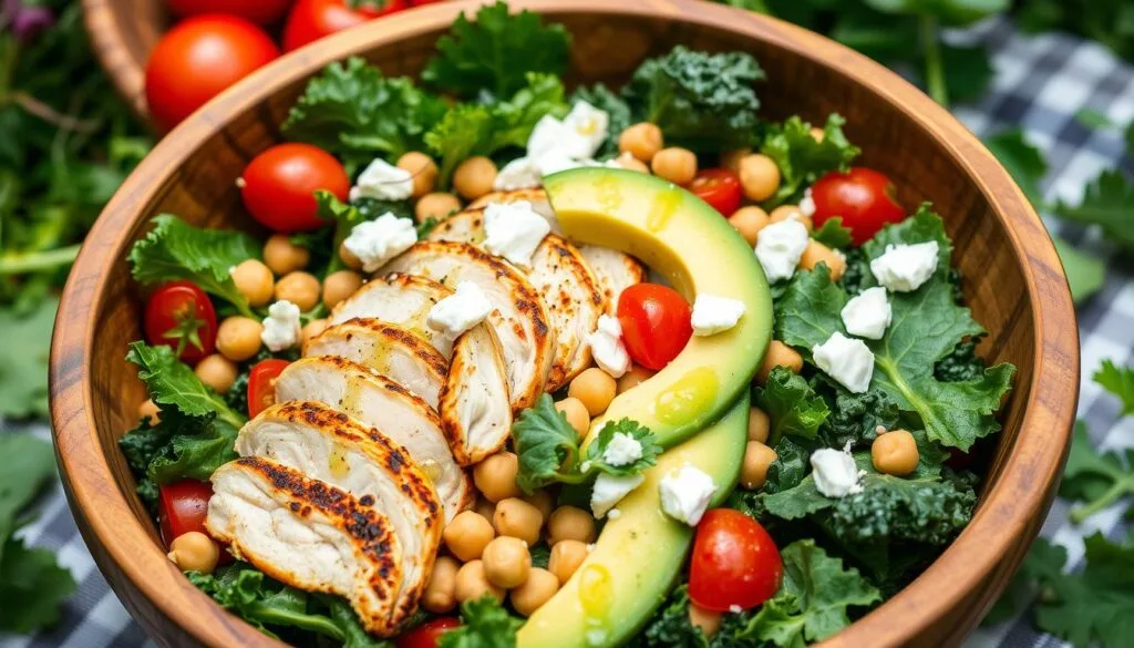 Protein-Packed Kale Salad Protein-Packed Kale Salad