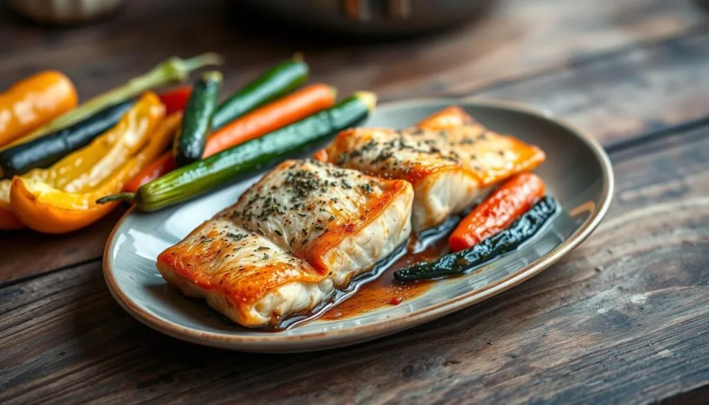 Roasted Salmon and Vegetables Roasted Salmon and Vegetables