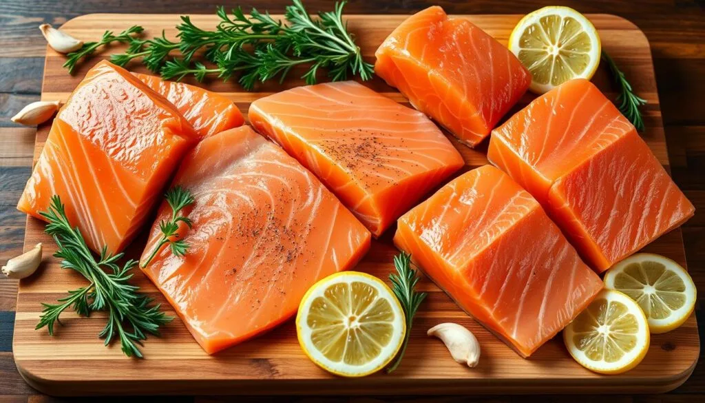 Salmon Cuts Salmon Cuts