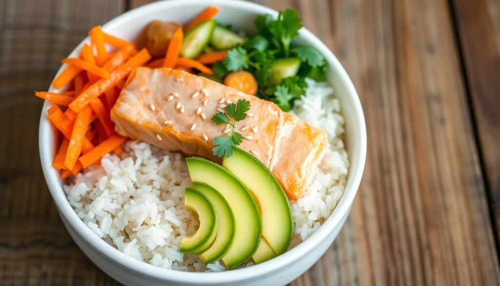 Salmon Rice Bowl Salmon Rice Bowl