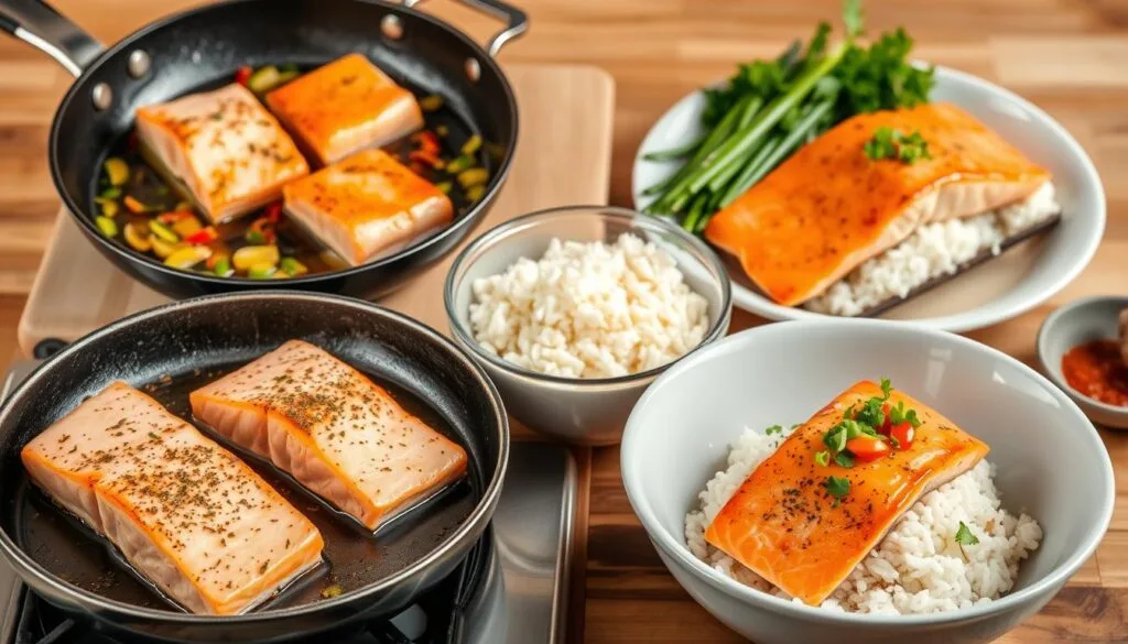 Salmon cooking techniques Salmon cooking techniques