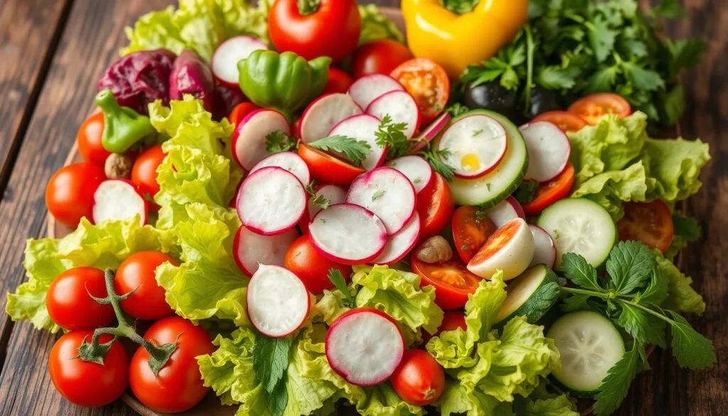 Seasonal Salad Vegetables Seasonal Salad Vegetables