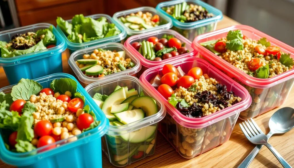 Vegan Meal Prep Salad Containers Vegan Meal Prep Salad Containers