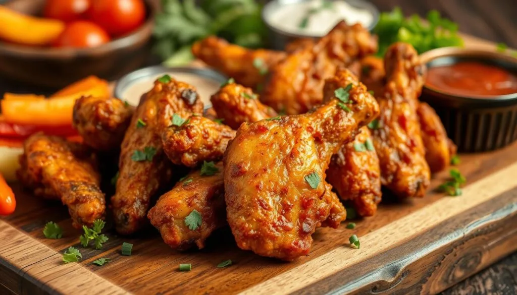 crispy air fryer chicken wings crispy air fryer chicken wings