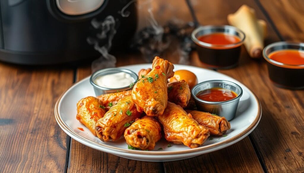 crispy air fryer frozen chicken wings crispy air fryer frozen chicken wings