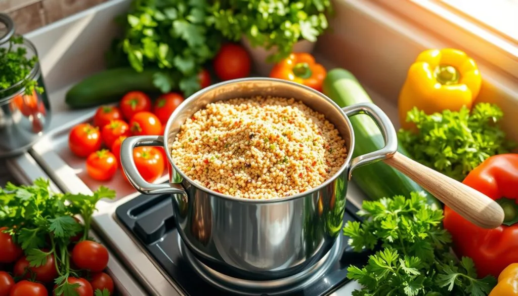 Cooking Quinoa for Salad Cooking Quinoa for Salad