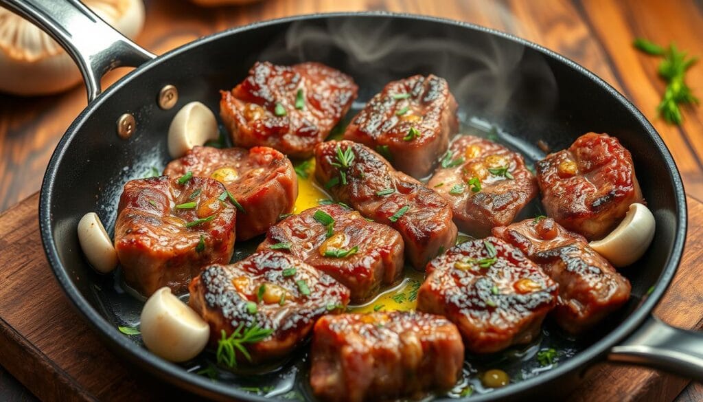 Cooking Temperature for Tender Steak Bites Cooking Temperature for Tender Steak Bites