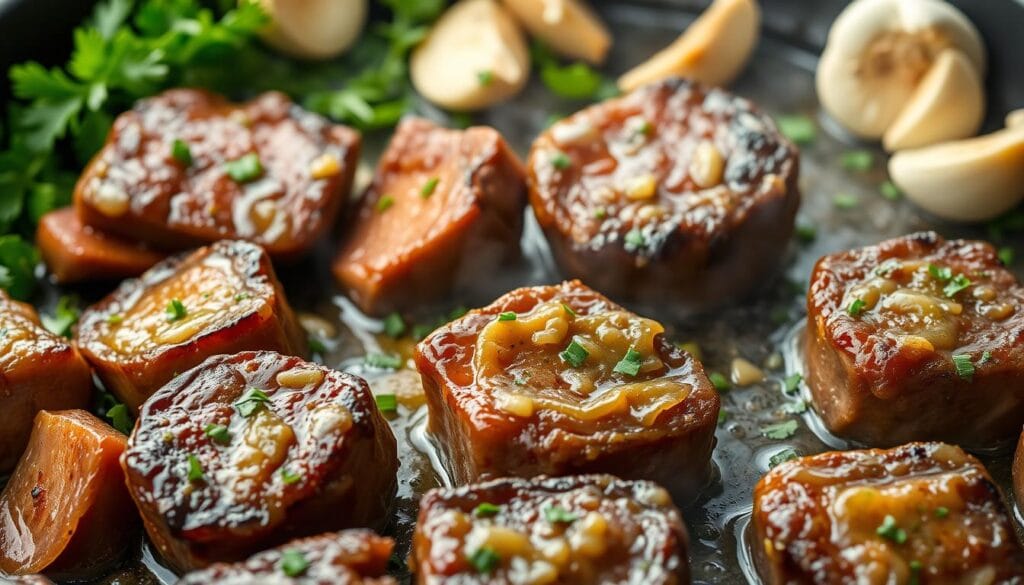 Garlic Butter Steak Bites Cooking Garlic Butter Steak Bites Cooking