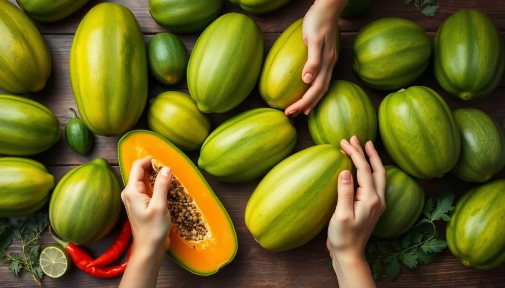 Green Papaya Selection Guide Green Papaya Selection Guide