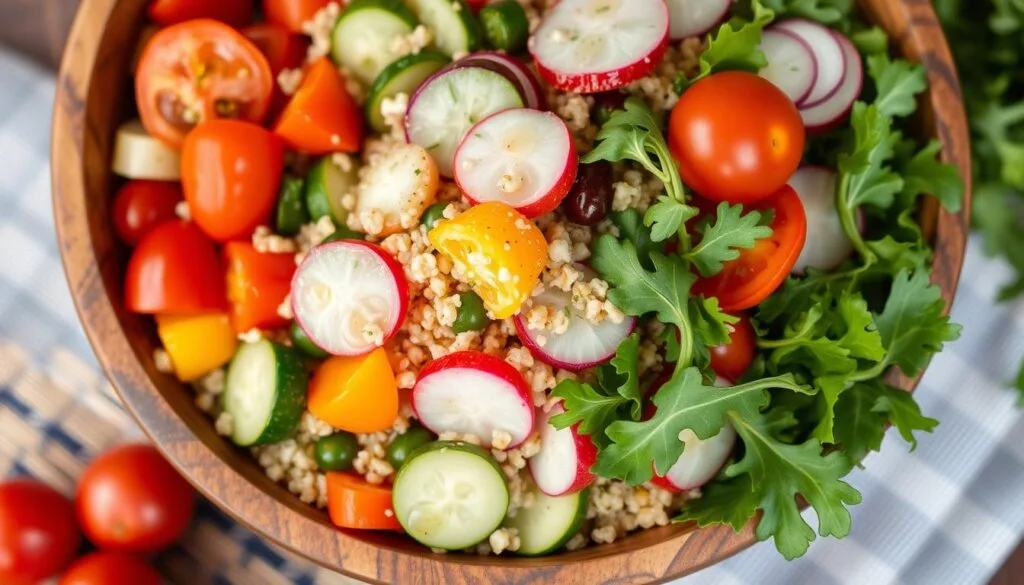 Seasonal Quinoa Salad Vegetables Seasonal Quinoa Salad Vegetables