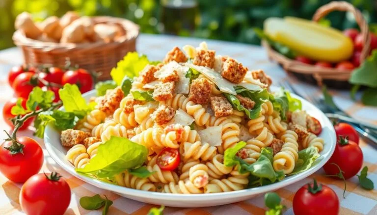 caesar pasta salad
